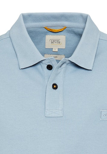 Polo's korte mouw navy Camel active