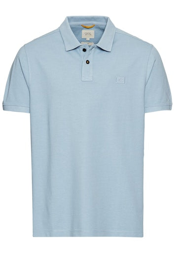 Polo's korte mouw navy Camel active