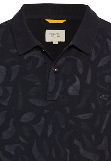 Polo's korte mouw blauw Camel active