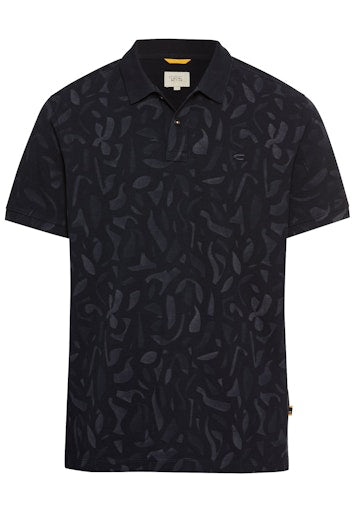 Polo's korte mouw blauw Camel active