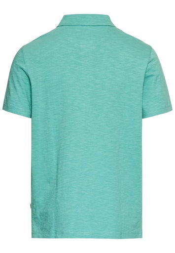 Polo's korte mouw groen Camel active