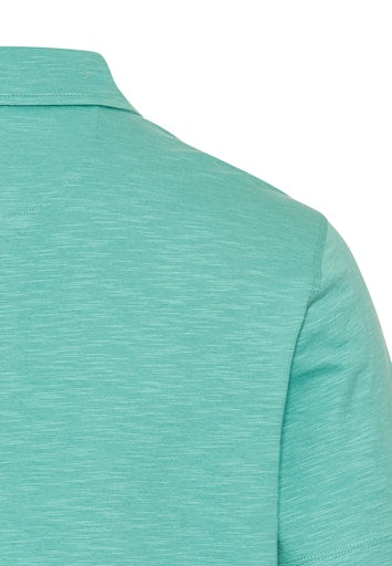 Polo's korte mouw groen Camel active