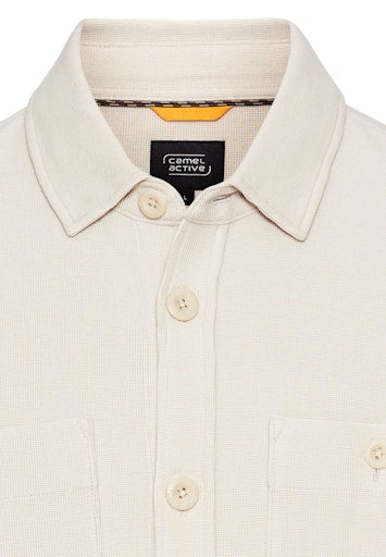 Hemden lange mouw beige Camel active