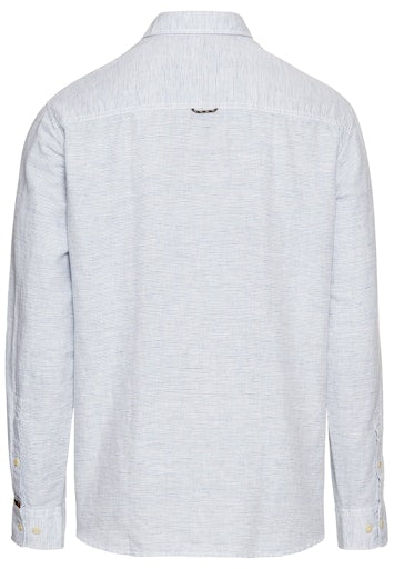 Hemden lange mouw navy Camel active