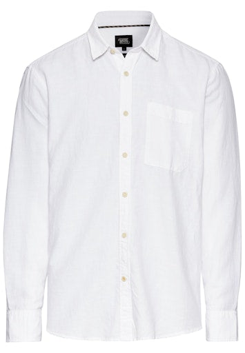 Hemden lange mouw wit Camel active