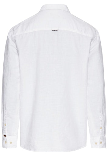 Hemden lange mouw wit Camel active