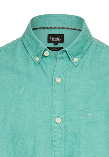 Hemden korte mouw groen Camel active