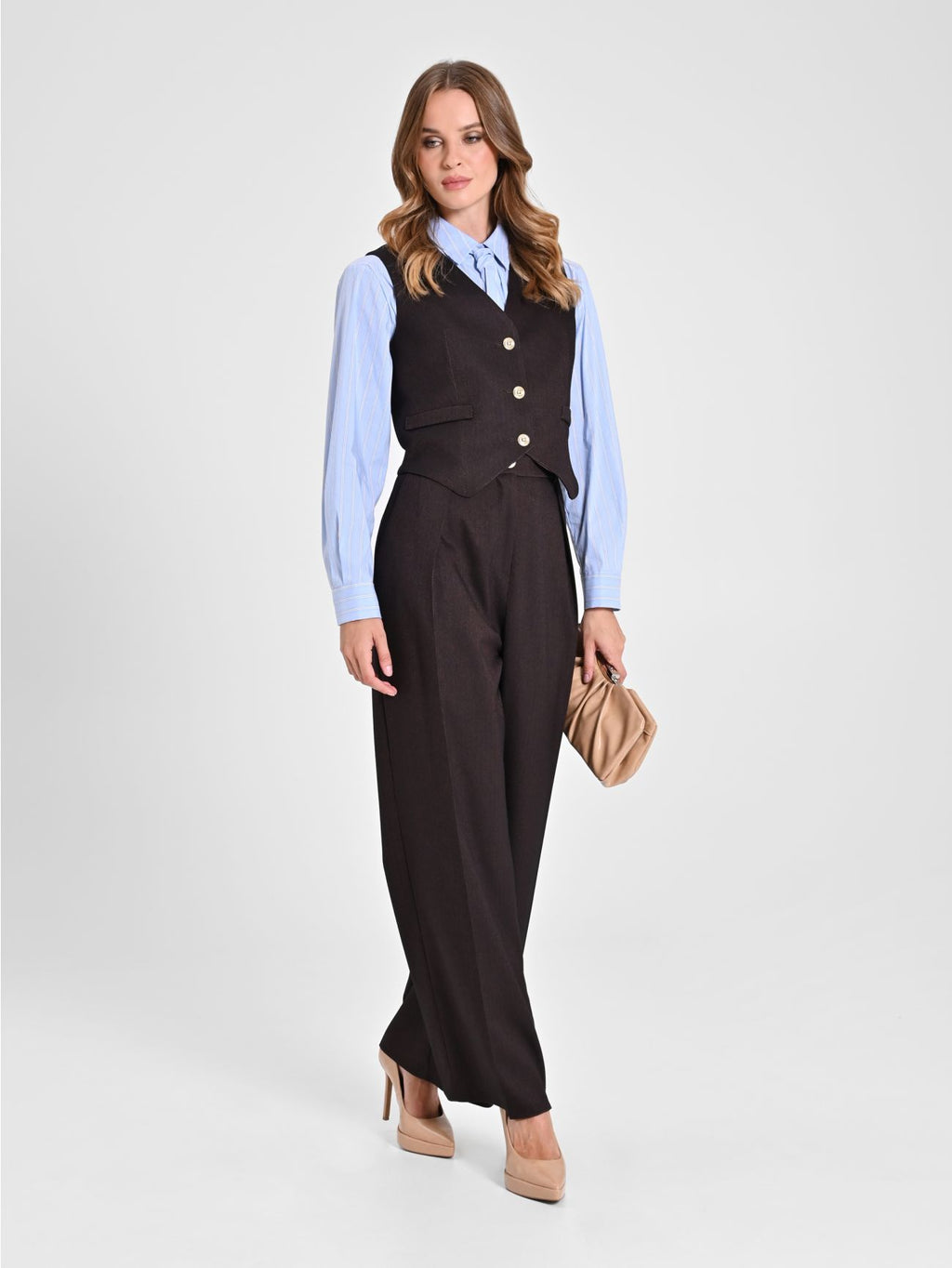 Gilets bruin Rinascimento