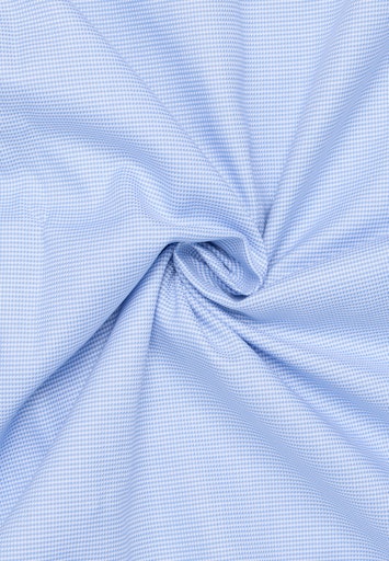 Hemden korte mouw blauw ETERNA