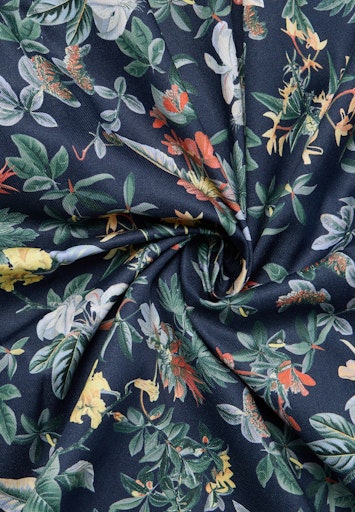 Hemden lange mouw blauw ETERNA