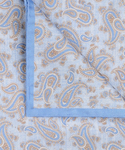 Zakdoeken blauw Profuomo