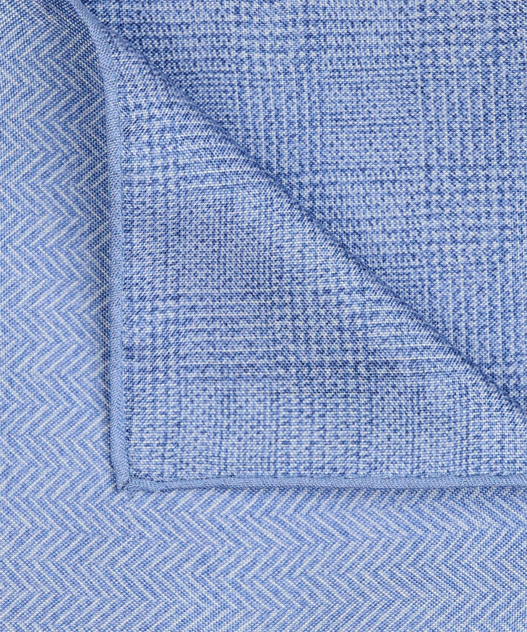 Zakdoeken blauw Profuomo