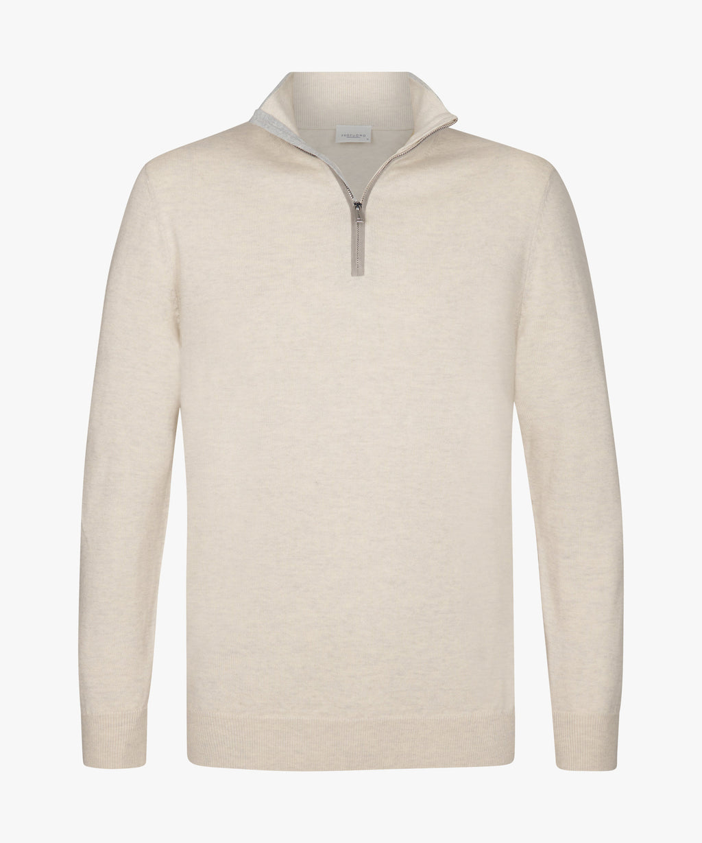 Pulls beige Profuomo