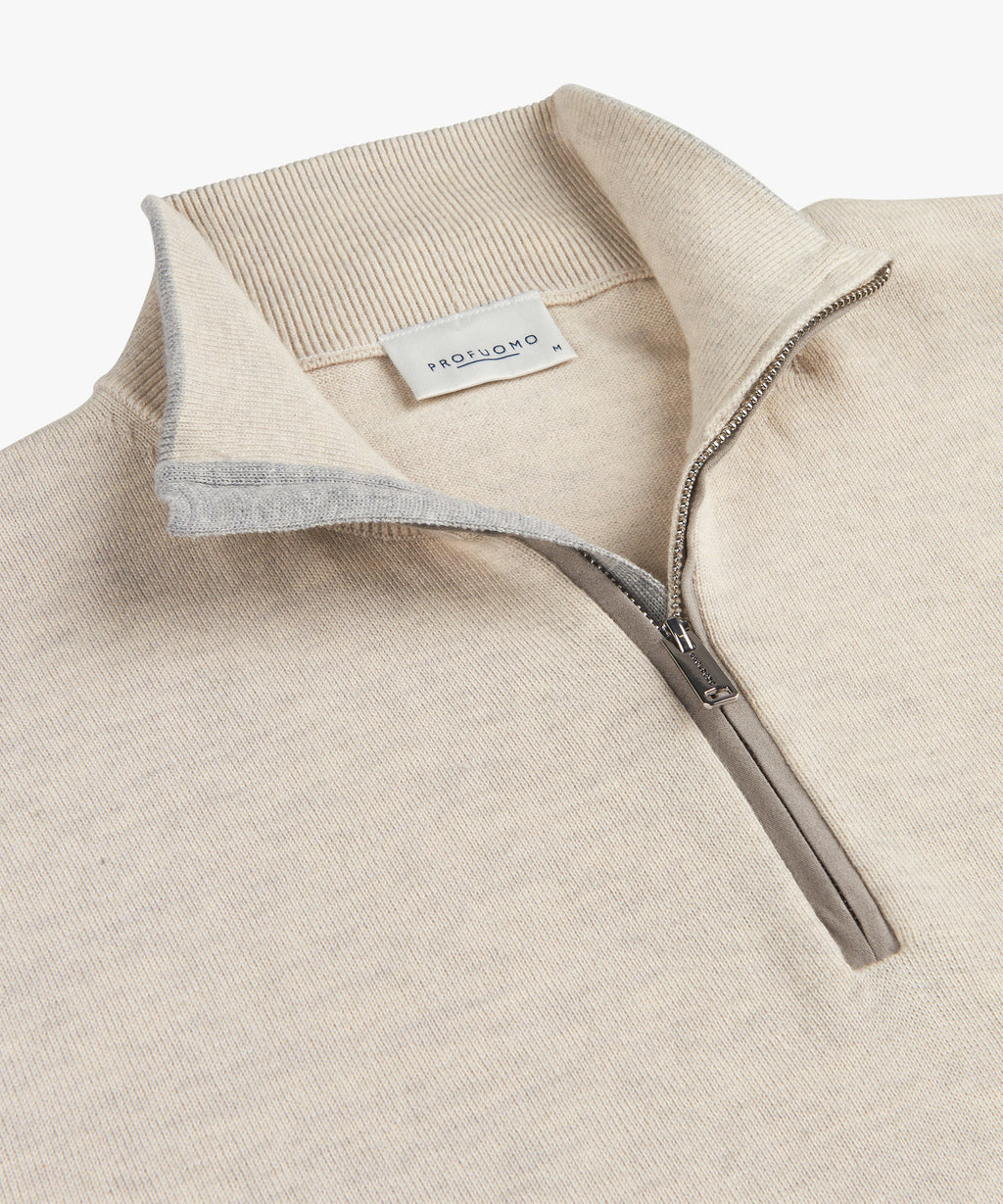 Pulls beige Profuomo