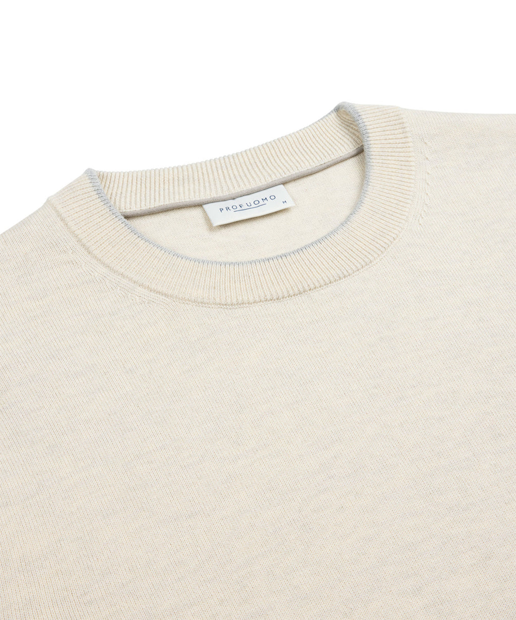 Pulls beige Profuomo
