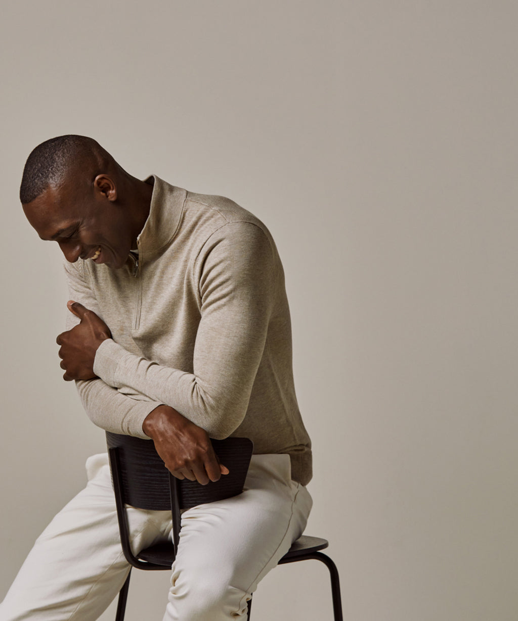 Pulls beige Profuomo