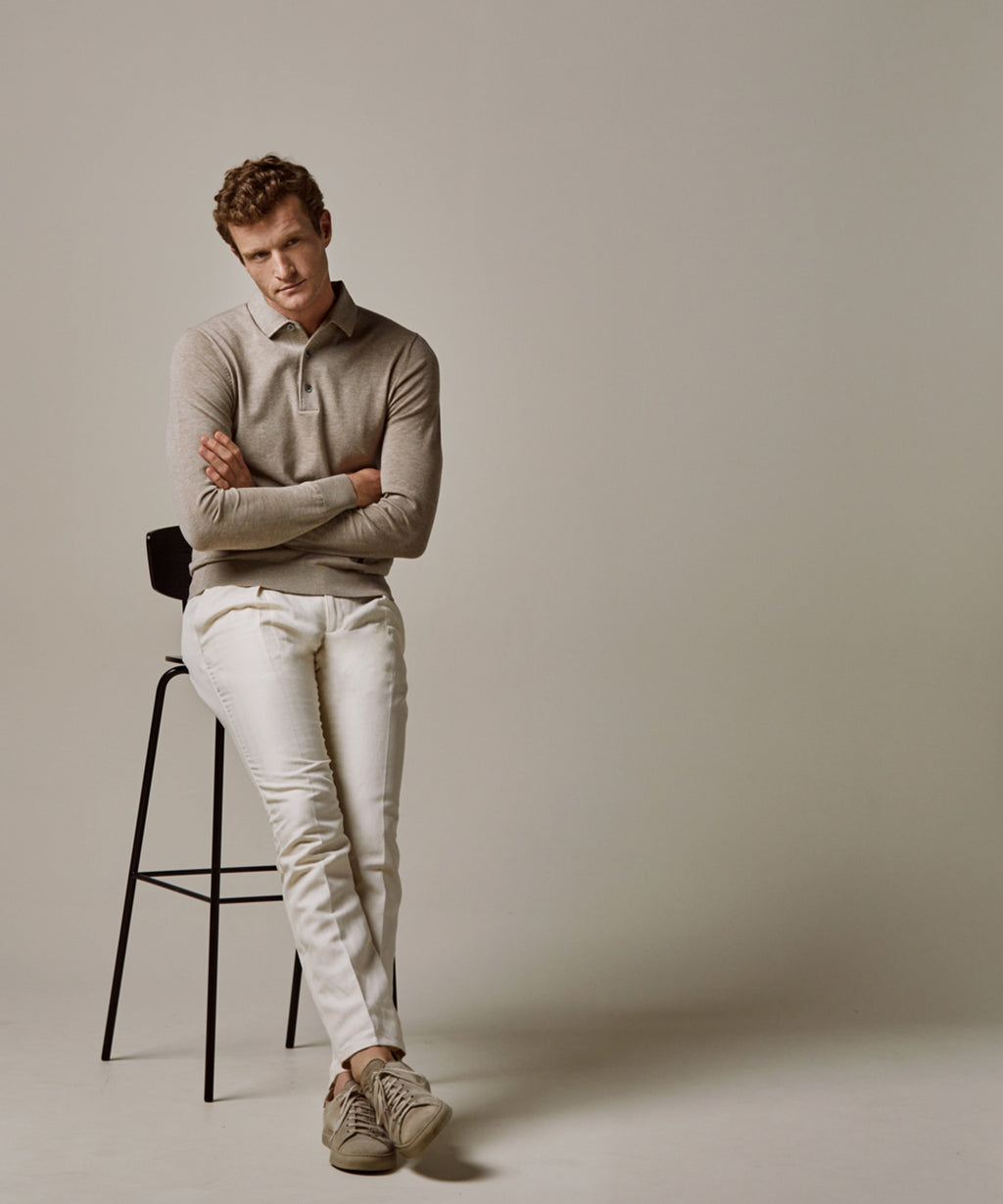 Pulls beige Profuomo