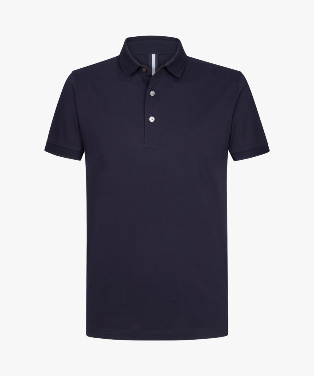 Polo's korte mouw navy Profuomo