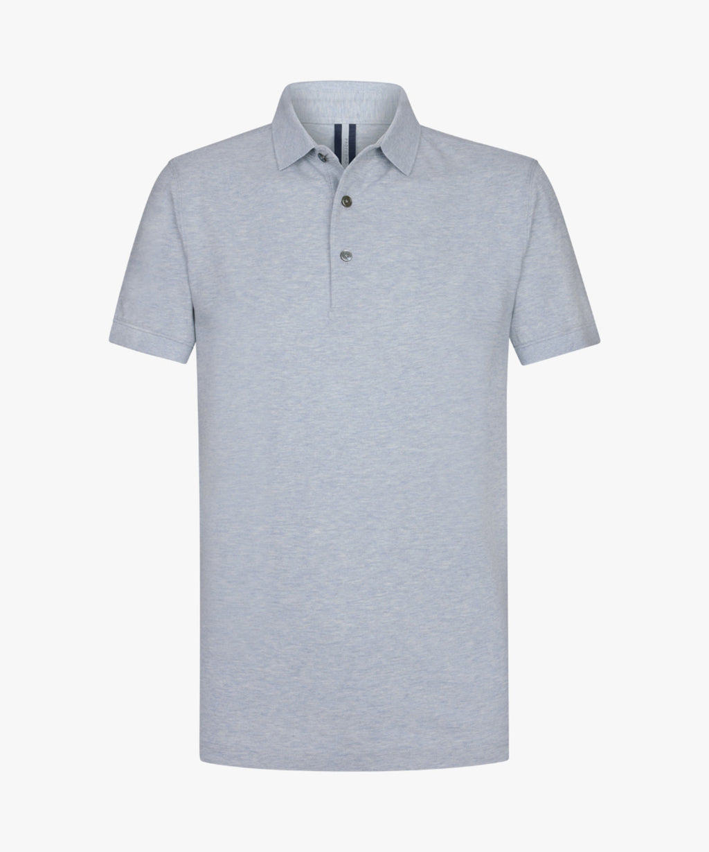 Polo's korte mouw blauw Profuomo