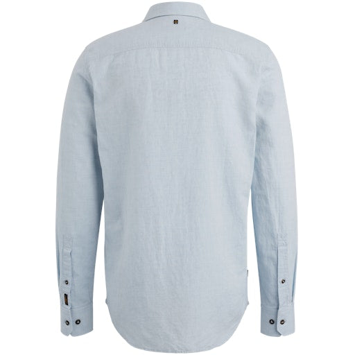 Hemden lange mouw blauw PME