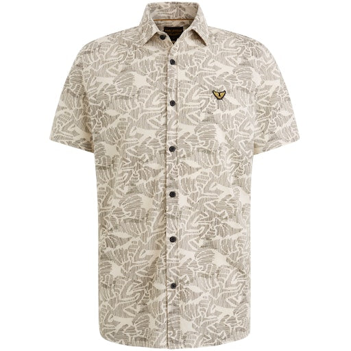 Hemden korte mouw beige PME