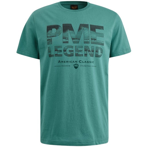 T-shirts korte mouw groen PME