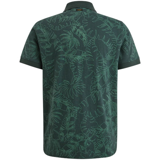 Polo's korte mouw groen PME