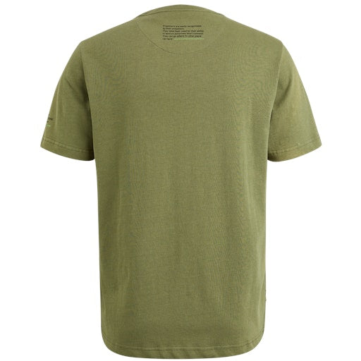 T-shirts korte mouw groen PME