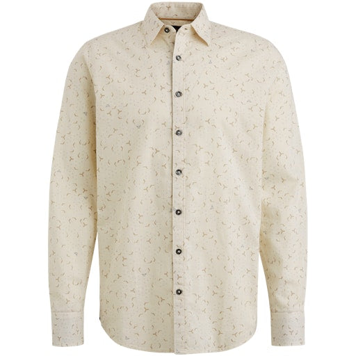 Hemden lange mouw beige PME