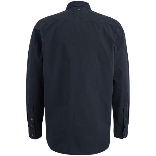 Hemden lange mouw navy PME