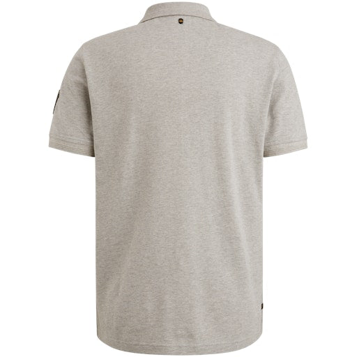 Polo's korte mouw grijs PME