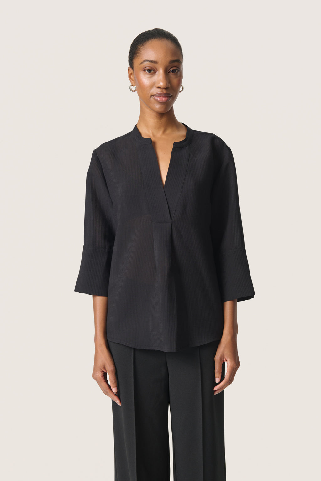 Blouses lange mouw zwart Soaked In Luxury