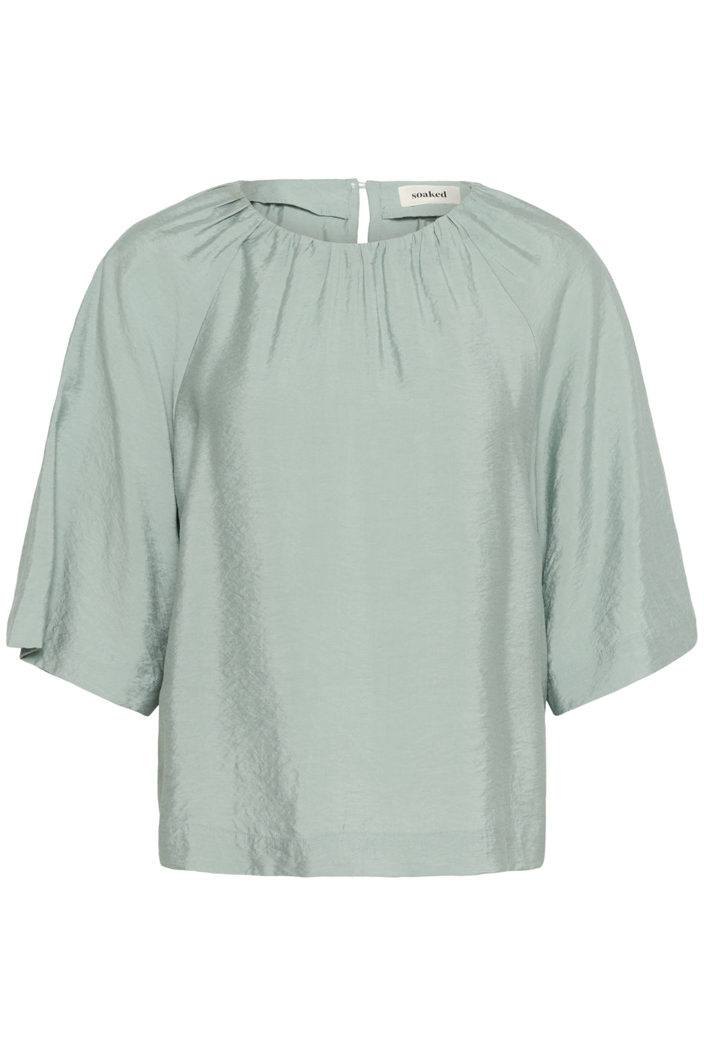 Blouses korte mouw groen Soaked In Luxury