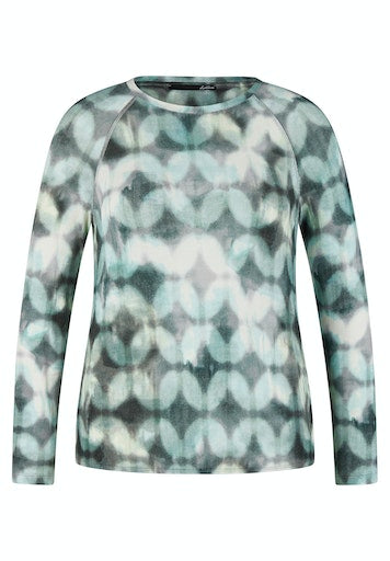T-shirts lange mouw groen LeComte