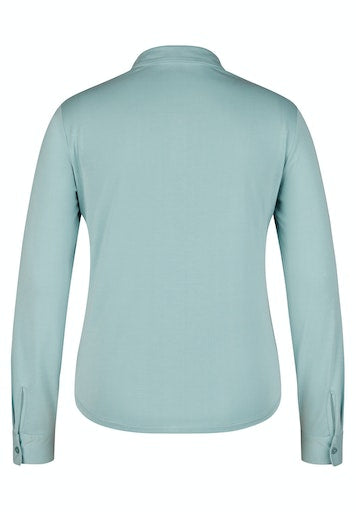 Blouses lange mouw groen LeComte