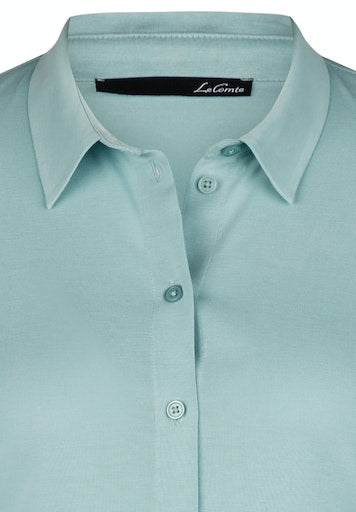 Blouses lange mouw groen LeComte