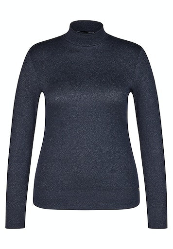 T-shirts lange mouw navy LeComte