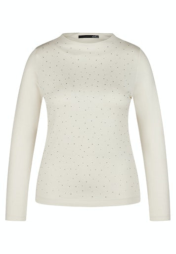 T-shirts lange mouw beige LeComte