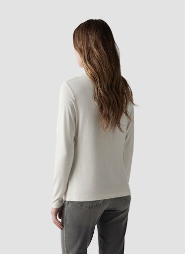 T-shirts lange mouw beige LeComte