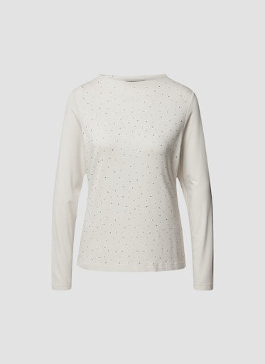 T-shirts lange mouw beige LeComte