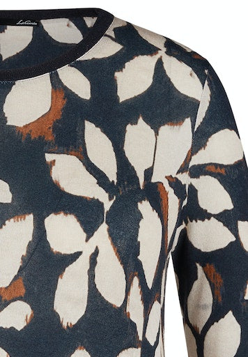 T-shirts lange mouw navy LeComte