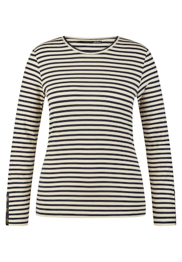 T-shirts lange mouw beige LeComte