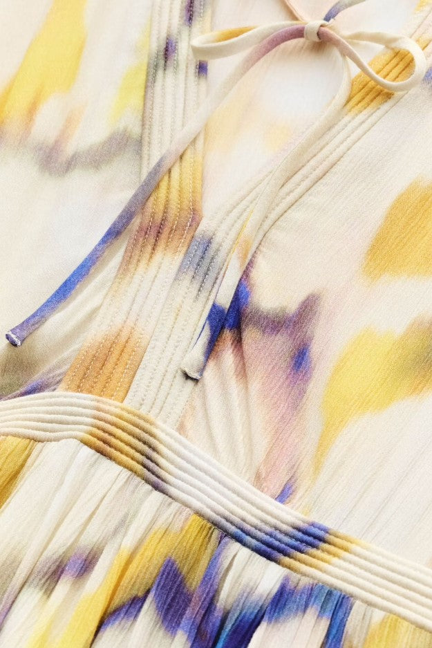 Jurken lange mouw multicolor ba&sh