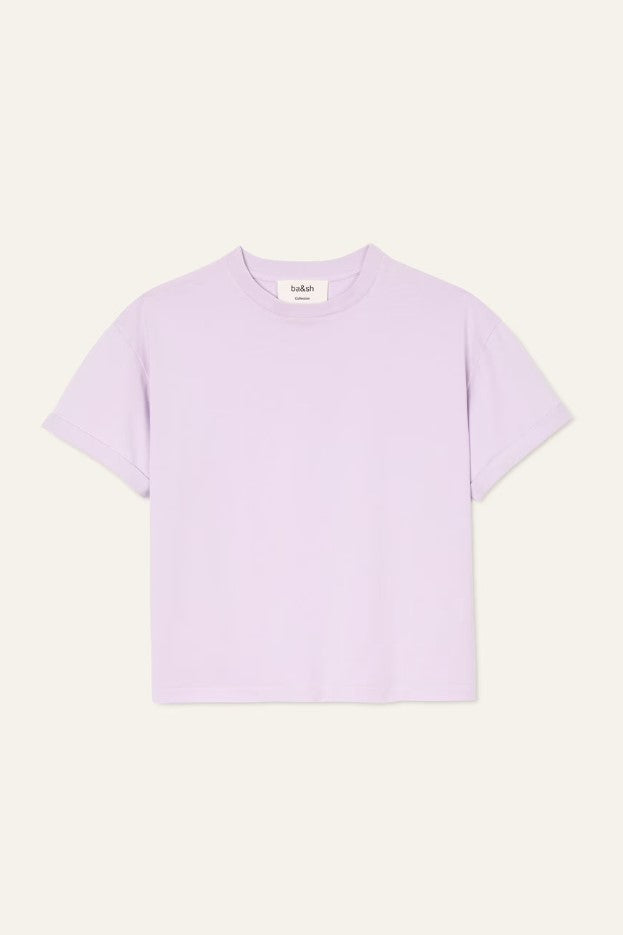 T-shirts korte mouw paars ba&sh