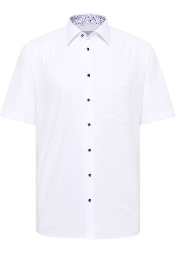 Hemden korte mouw wit ETERNA