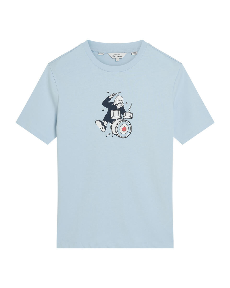 T-shirts korte mouw blauw Ben Sherman