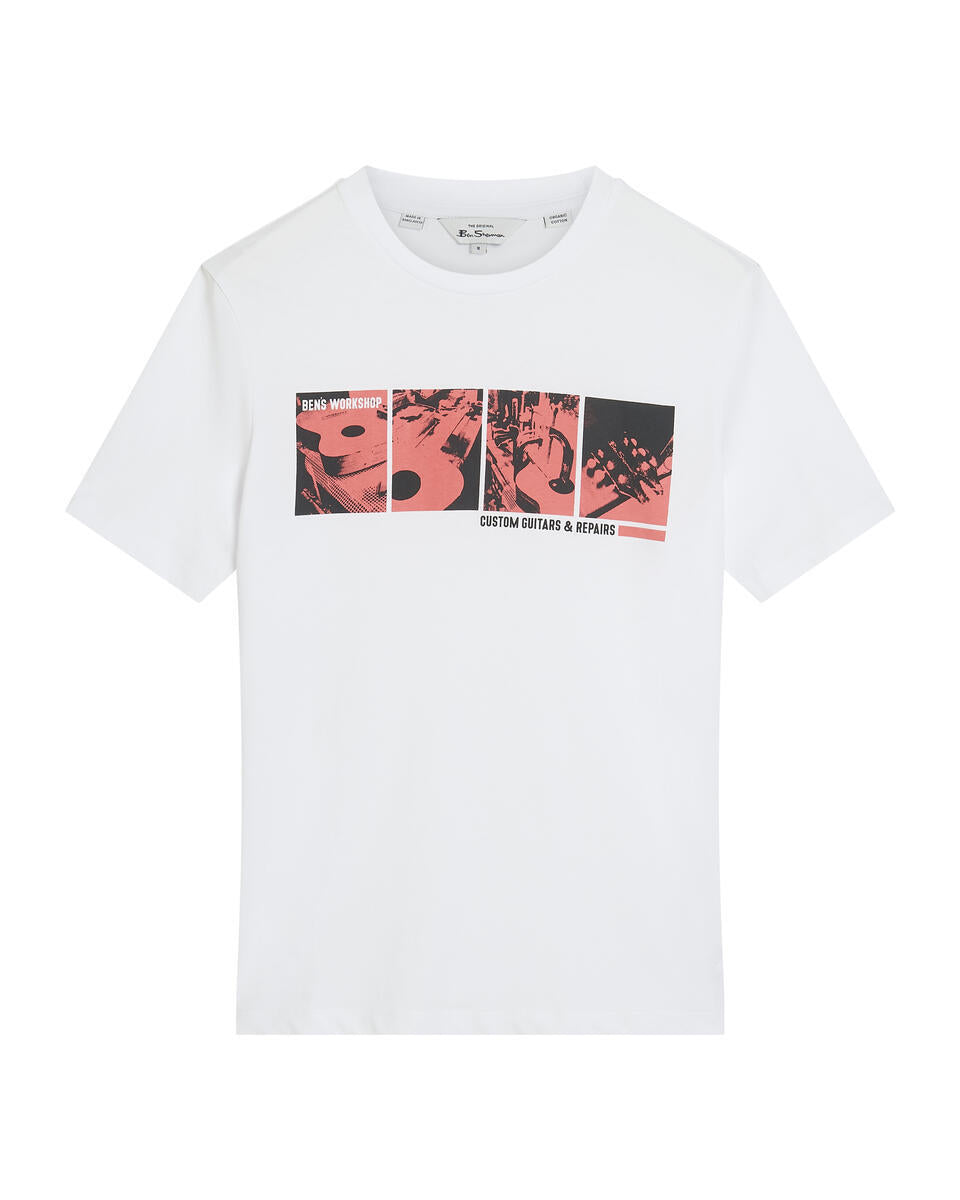 T-shirts korte mouw wit Ben Sherman