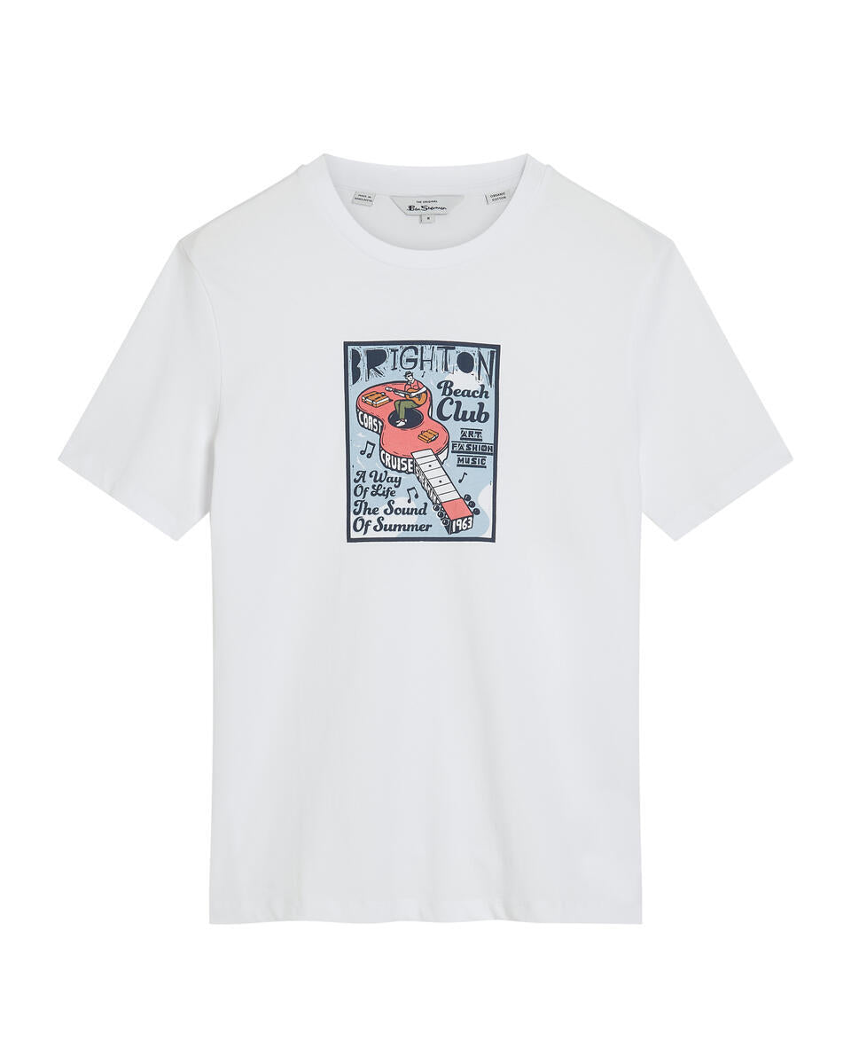 T-shirts korte mouw wit Ben Sherman