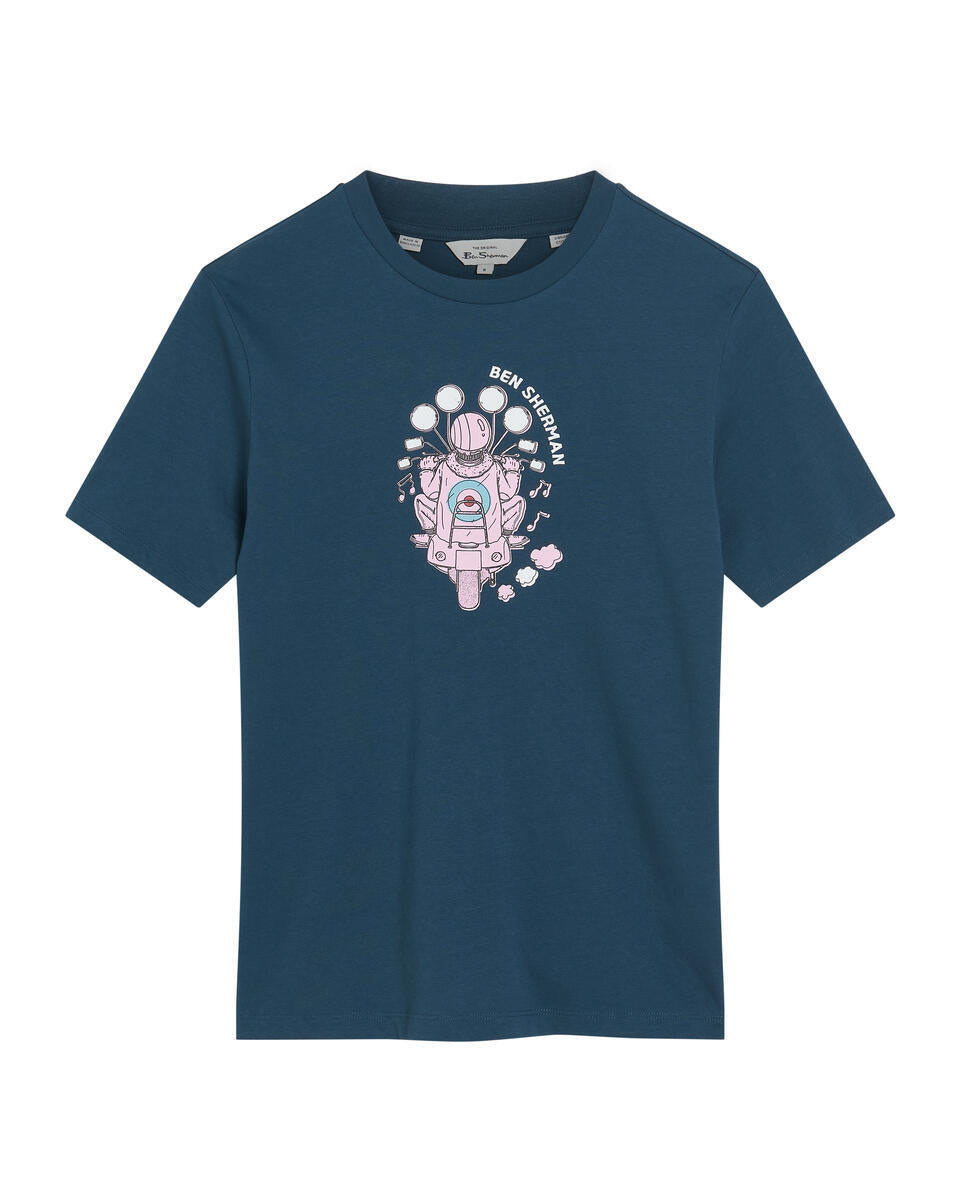 T-shirts korte mouw blauw Ben Sherman