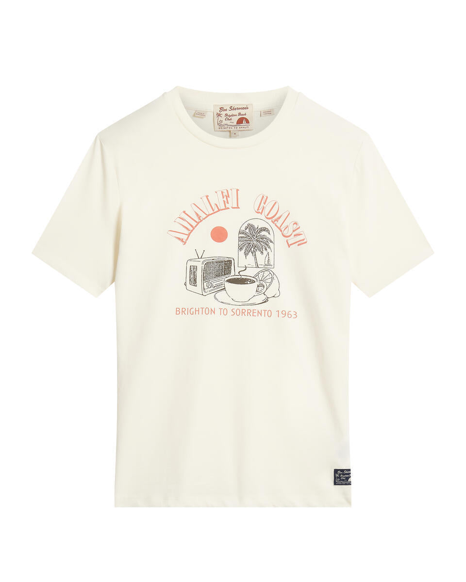 T-shirts korte mouw beige Ben Sherman